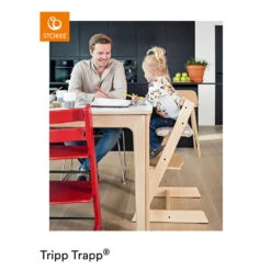 Chaise Haute Tripp Trapp® Natural De Stokke® -Produits Pour Bébé 00323001 2