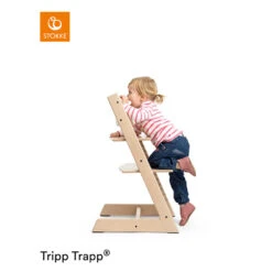 Chaise Haute Tripp Trapp® Natural De Stokke® -Produits Pour Bébé 00323001 7
