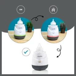 Chauffe-biberon Tulipe - Maison Cream De Babymoov 12 Chauffe-biberon Tulipe - Maison Cream De Babymoov -Produits Pour Bébé 01056108 4