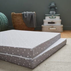 Matelas De Voyage Imprimé Etoile 60 X 120 Cm De P'tit Lit -Produits Pour Bébé 01063063 4