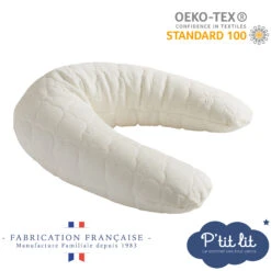 Coussin D'allaitement Bambou Ecru De P'tit Lit 11 Coussin D'allaitement Bambou Ecru De P'tit Lit -Produits Pour Bébé 01063074 4