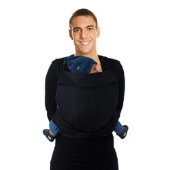 Porte-bébé Sans Boucles Mei Tai BB-Tai Black Beans De Babylonia