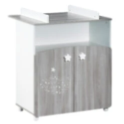 Hugo Plan à Langer Blanc De Sauthon Baby's Sweet Home