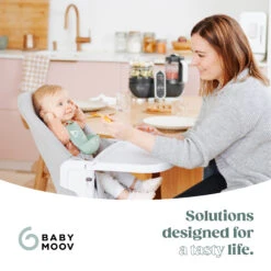 Nutribaby(+) Robot Multifonctions Bébé 6 En 1 Industrial Grey De Babymoov -Produits Pour Bébé 01073307 9