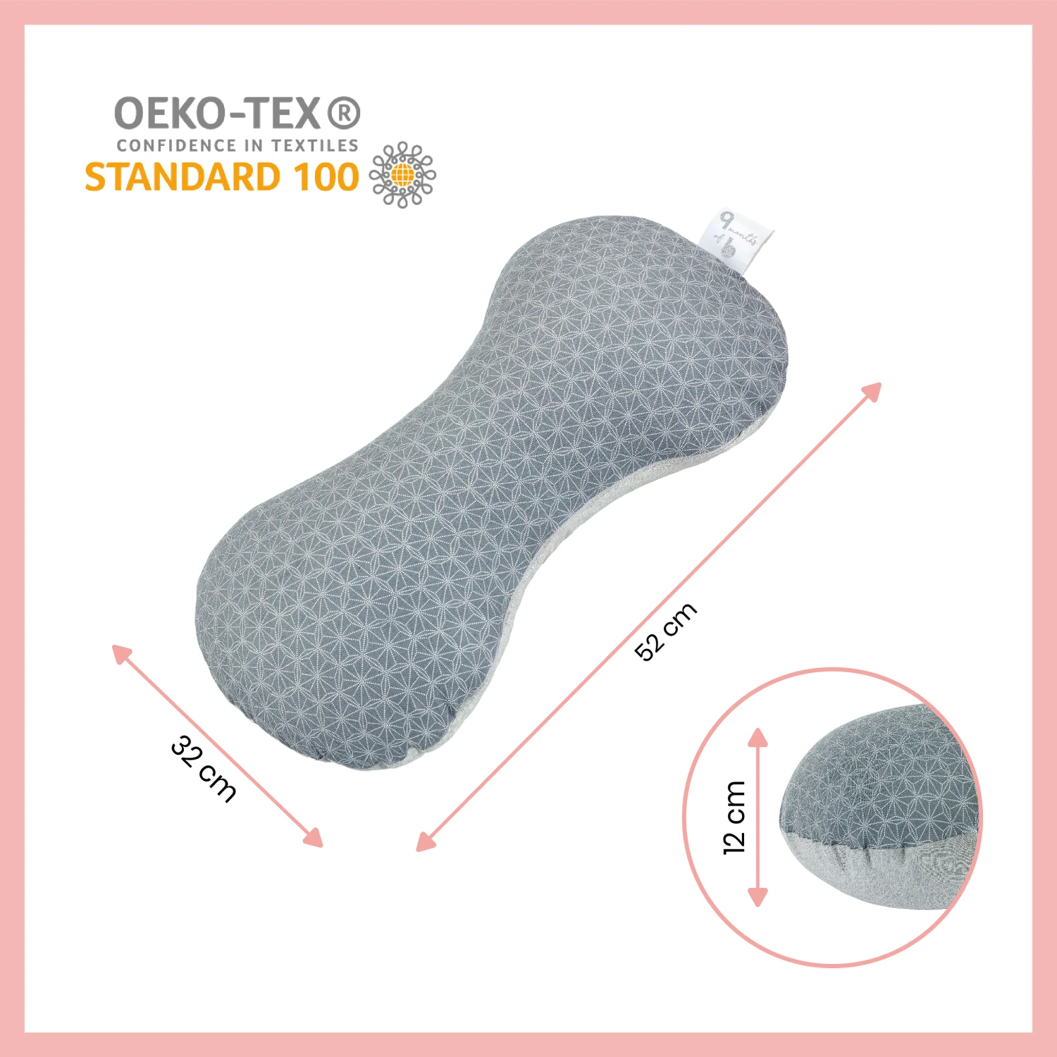 Coussin De Maternité Mum & B DotWork De Babymoov 9 Coussin De Maternité Mum & B DotWork De Babymoov – Image 7