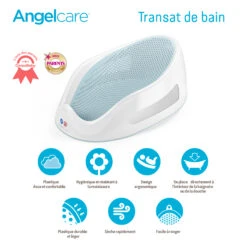 Transat De Bain Gris De Angelcare 21 Transat De Bain Gris De Angelcare -Produits Pour Bébé 01083040 10