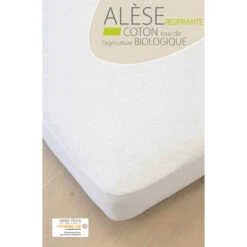 Alèse En Coton Bio Respirante 70 X 140 Cm De Kadolis