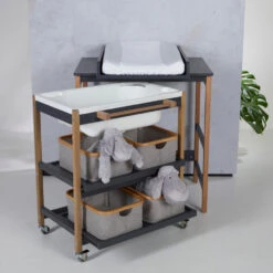 Meuble à Langer Smart Comfort Moonshadow De Quax -Produits Pour Bébé 01094143 3