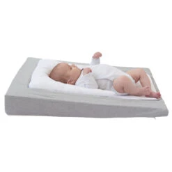 Matelas à Langer Douillet 2en1 Gris Chiné De Candide -Produits Pour Bébé 01094336 3