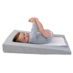 Matelas à Langer Douillet 2en1 Gris Chiné De Candide -Produits Pour Bébé 01094336 5