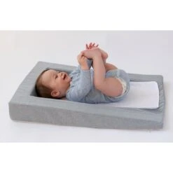 Matelas à Langer Douillet 2en1 Gris Chiné De Candide -Produits Pour Bébé 01094336 6