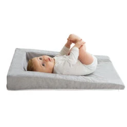Matelas à Langer Douillet 2en1 Gris Chiné De Candide -Produits Pour Bébé 01094336 7