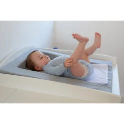 Matelas à Langer Douillet 2en1 Gris Chiné De Candide -Produits Pour Bébé 01094336 8