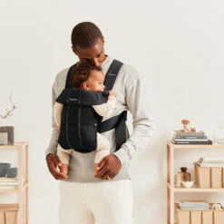 Porte-bébé Mini Noir Coton De BabyBjörn -Produits Pour Bébé 01102885 4