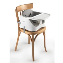 Réhausseur De Chaise Booster Gris De Aubert Concept -Produits Pour Bébé 01103467 3