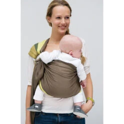 Écharpe De Portage Anneaux BB-Sling épaule Rembourrée Black Beans De Babylonia -Produits Pour Bébé 01105005 4