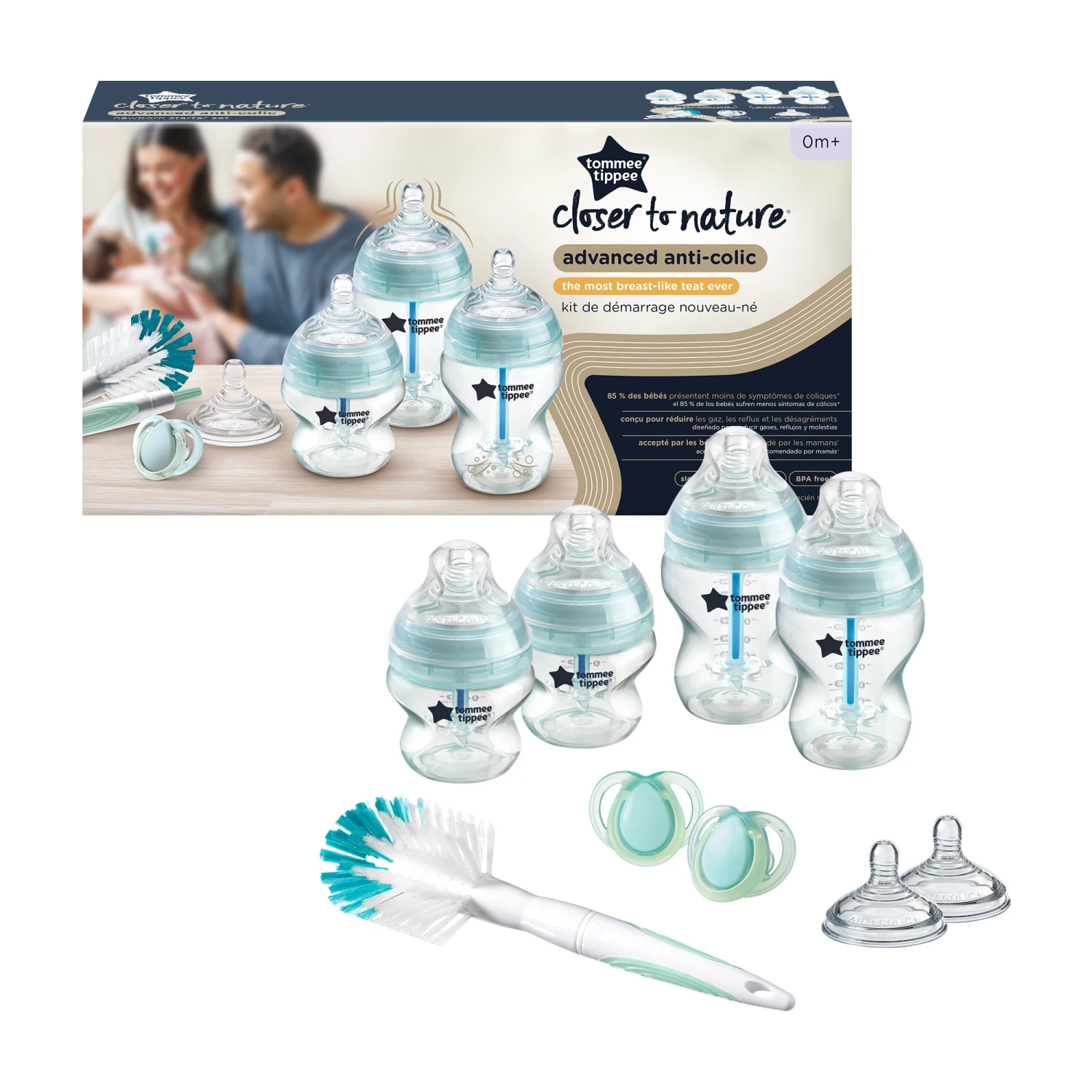 Kit Naissance Anti-colique Avancé De Tommee Tippee 4 Kit Naissance Anti-colique Avancé De Tommee Tippee – Image 2