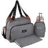 Sac à Langer Titou City Grey De Baby On Board -Produits Pour Bébé 01110996 1