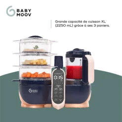 Nutribaby(+) XL Robot Multifonctions Bébé Grande Capacité De Babymoov -Produits Pour Bébé 01112525 3