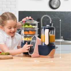 Nutribaby(+) XL Robot Multifonctions Bébé Grande Capacité De Babymoov -Produits Pour Bébé 01112525 7