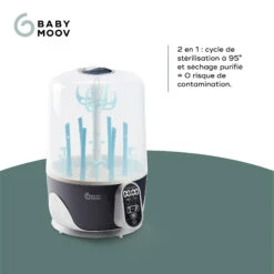 Stérilisateur Turbo Pure - Sèche-Biberons De Babymoov -Produits Pour Bébé 01112534 3