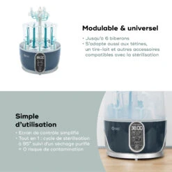 Stérilisateur Turbo Pure - Sèche-Biberons De Babymoov -Produits Pour Bébé 01112534 5