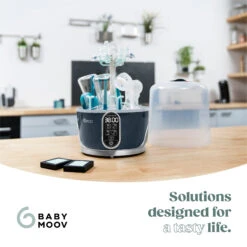 Stérilisateur Turbo Pure - Sèche-Biberons De Babymoov -Produits Pour Bébé 01112534 7