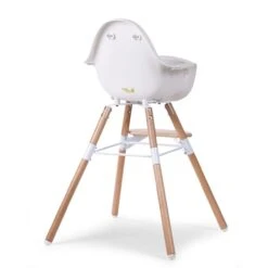 Chaise Haute Evolu 2 + Arceau Naturel/Blanc De Childhome -Produits Pour Bébé 01115616 2