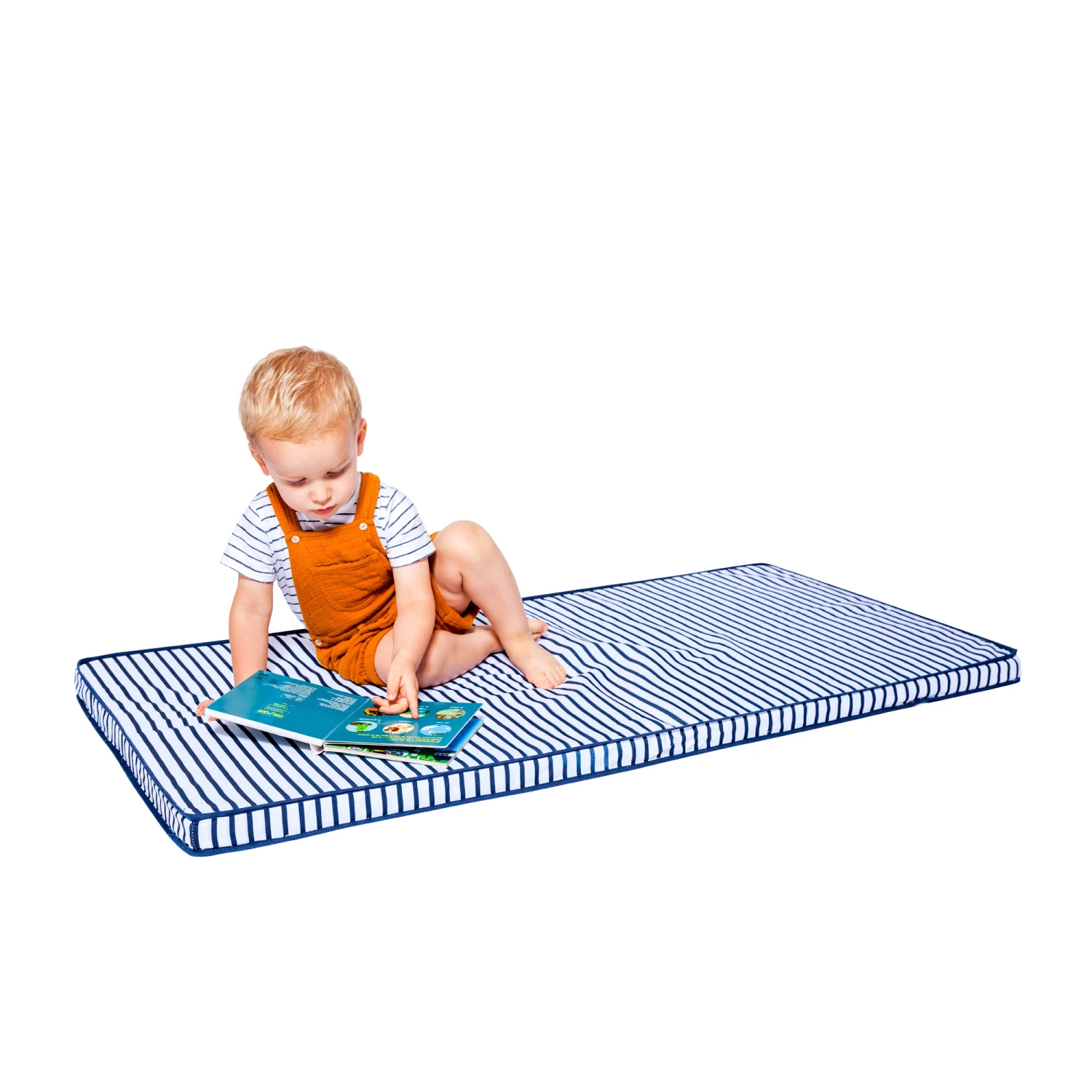 Tapis/Matelas De Sol Blue Stripes De Babytolove 7 Tapis/Matelas De Sol Blue Stripes De Babytolove – Image 5