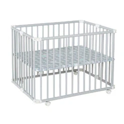 Parc Pliable Lucilee Petit Modèle Gris Pois Gris De Geuther