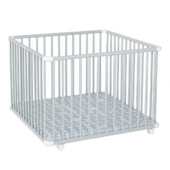 Parc Belami 97x97 Gris Pois Gris De Geuther -Produits Pour Bébé 01118487 3