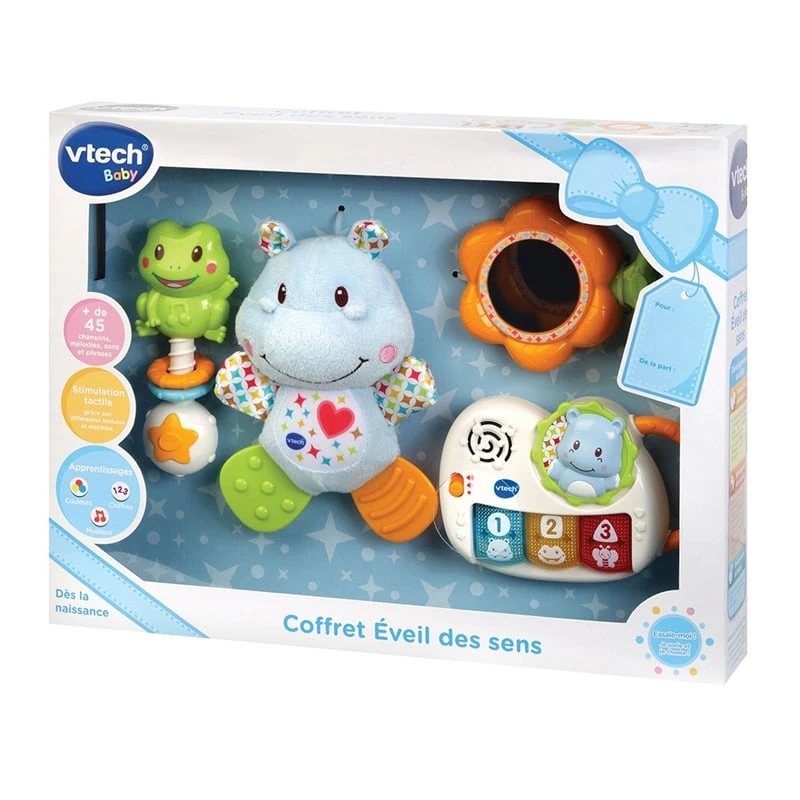 Coffret Naissance éveil Des Sens Bleu De Vtech 3 Coffret Naissance éveil Des Sens Bleu De Vtech