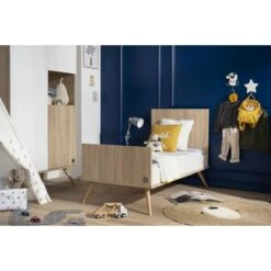 Seventies Little Big Bed 70x140 Chêne Doré De Sauthon Baby's Sweet Home -Produits Pour Bébé 01124316 9