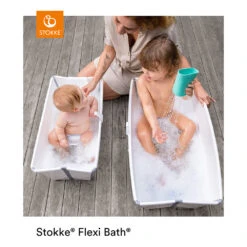 Baignoire Flexi Bath™ XL Blanche De Stokke® -Produits Pour Bébé 01125188 6