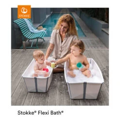 Baignoire Flexi Bath™ XL Blanche De Stokke® -Produits Pour Bébé 01125188 7