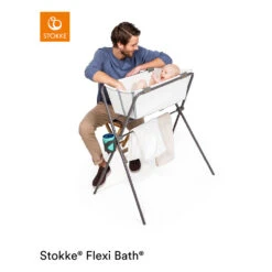 Baignoire Flexi Bath™ XL Blanche De Stokke® -Produits Pour Bébé 01125188 8