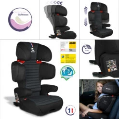 Renofix Groupe 2/3 Isofix Inclinable Softness® Carbon De Renolux 11 Renofix Groupe 2/3 Isofix Inclinable Softness® Carbon De Renolux -Produits Pour Bébé 01129888 5