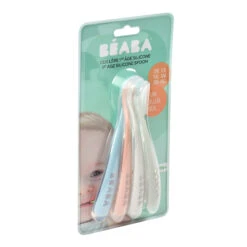 Beaba Lot De 4 Cuillères 1er Repas Eucaplyptus De Béaba -Produits Pour Bébé 01131723 2
