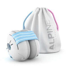 Casque Anti-bruit Muffy Baby Blue De Alpine -Produits Pour Bébé 01132173 3