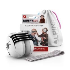 Casque Anti-bruit Muffy Baby Black De Alpine -Produits Pour Bébé 01132175 2