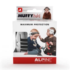 Casque Anti-bruit Muffy Baby Black De Alpine -Produits Pour Bébé 01132175 4