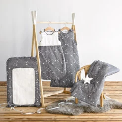 Stars Housse Matelas à Langer Imprimé étoiles De Petit à Petit -Produits Pour Bébé 01134692 2