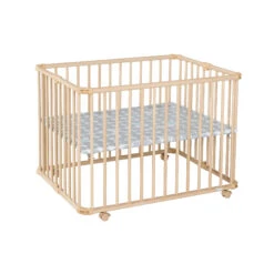 Parc Pliable Lucilee+ Petit Modèle Naturel Pois Gris De Geuther 7 Parc Pliable Lucilee+ Petit Modèle Naturel Pois Gris De Geuther -Produits Pour Bébé 01136347 3