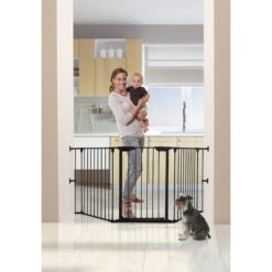 Barrière De Sécurité 3 Panneaux Newport AD Noir De Dreambaby 10 Barrière De Sécurité 3 Panneaux Newport AD Noir De Dreambaby -Produits Pour Bébé 01140817 4
