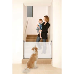 Barrière De Sécurité Rétractable 0-140 Cm Blanc De Dreambaby -Produits Pour Bébé 01140818 4