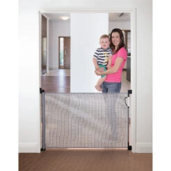 Barrière De Sécurité Rétractable 0-140 Cm Gris De Dreambaby -Produits Pour Bébé 01140819 4