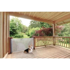 Barrière De Sécurité Rétractable 0-140 Cm Gris De Dreambaby -Produits Pour Bébé 01140819 5