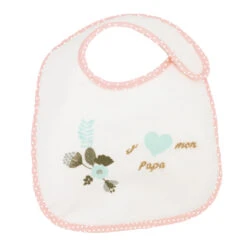 Lot De 7 Bavoirs Naissance Baby Love Fille De Trois Kilos Sept -Produits Pour Bébé 01141143 4