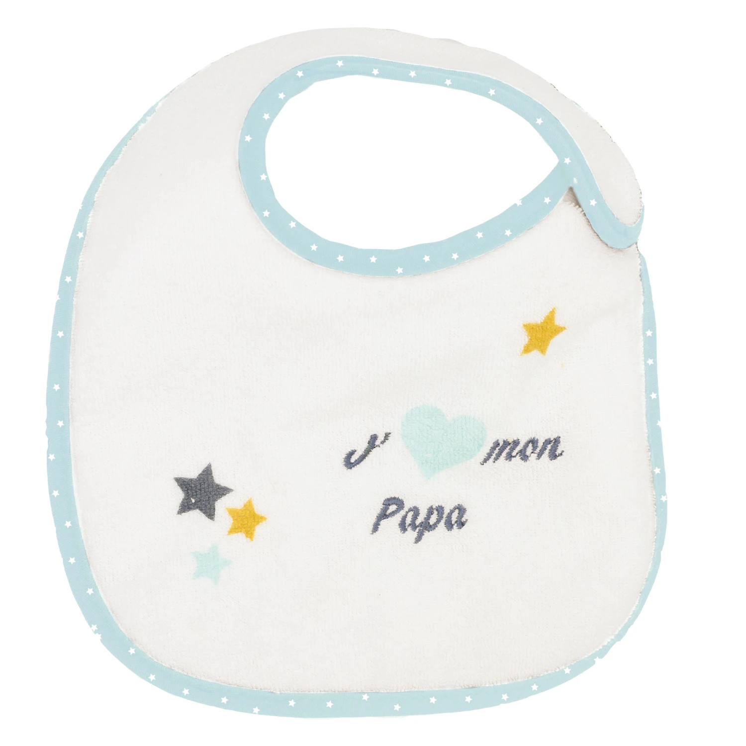 Lot De 7 Bavoirs Naissance Baby Love Garçon De Trois Kilos Sept 6 Lot De 7 Bavoirs Naissance Baby Love Garçon De Trois Kilos Sept – Image 4