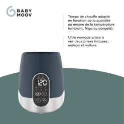 Chauffe-biberon Nutri Smart Bleu De Babymoov -Produits Pour Bébé 01141259 3